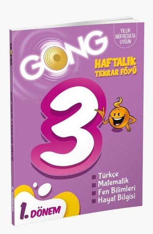 Gong 3. Sınıf 1. Dönem Haftalık Tekrar Föyü