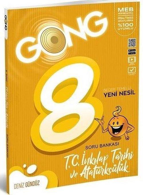 Gong 8.Sınıf T.C. İnkılap Tarihi Ve Atatürkçülük  Soru Bankası