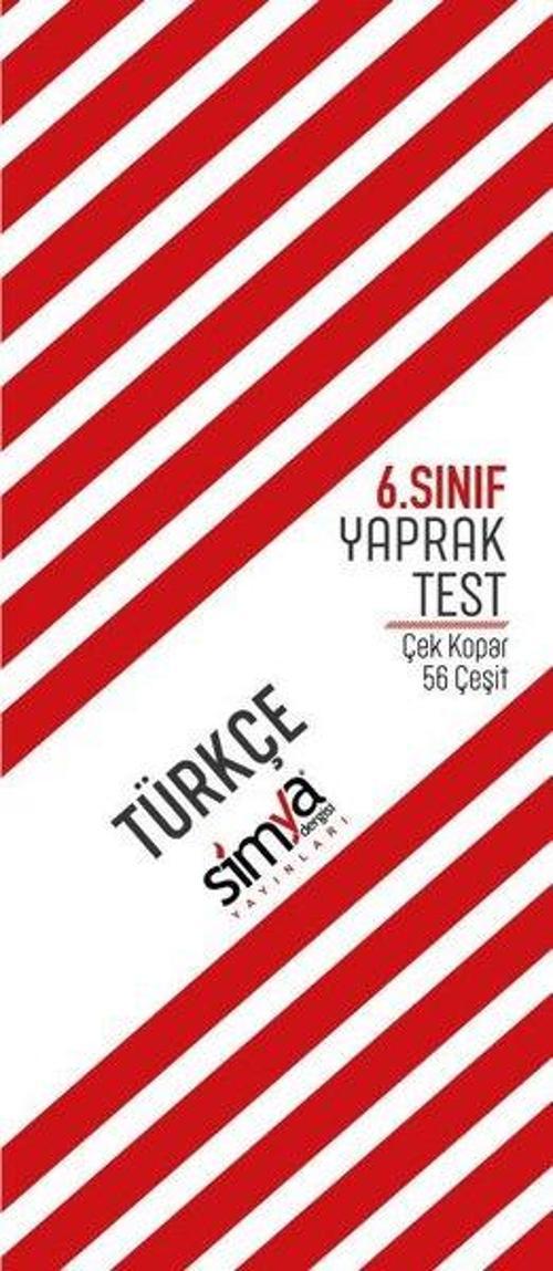 6. Sınıf Türkçe Çek Kopar