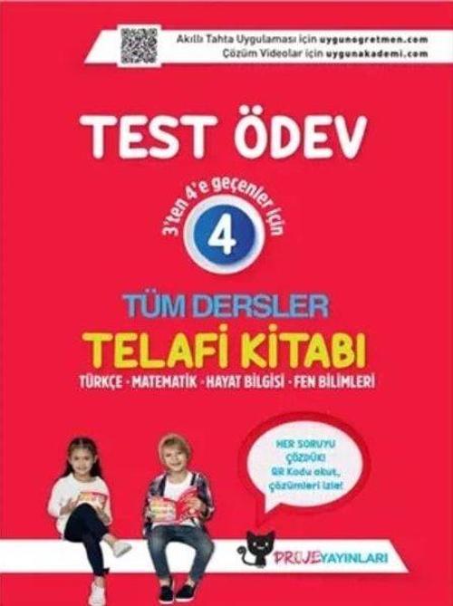 4.Sınıf Telafi Kitabı Tüm Dersler