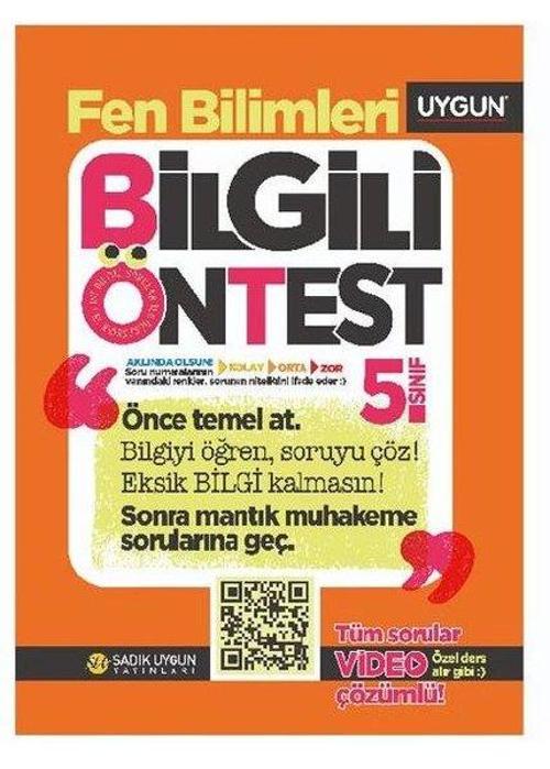 5.Sınıf Bilgili Ön Test Fen Bilimleri
