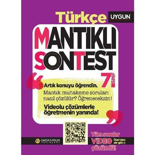 7.Sınıf Mantıklı Son Test Türkçe