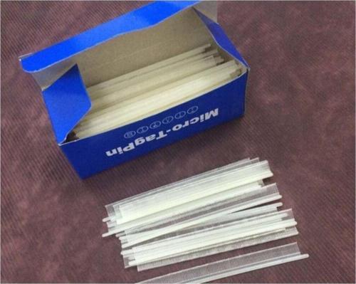4.4 Mm Micro Fine Gelinlikçi Kısa Seffaf Plastik Kılçık 10.000 Adet