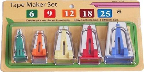 Ev Aile Dikiş Makinası El Biyesi,Bant Şerit Yapma Apara 5 Li Seti