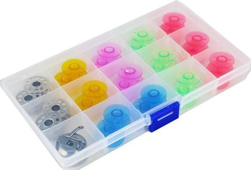 Plastik Ev Tipi Aile Dikiş Makinası 29 Adet Masura Mekik Seti