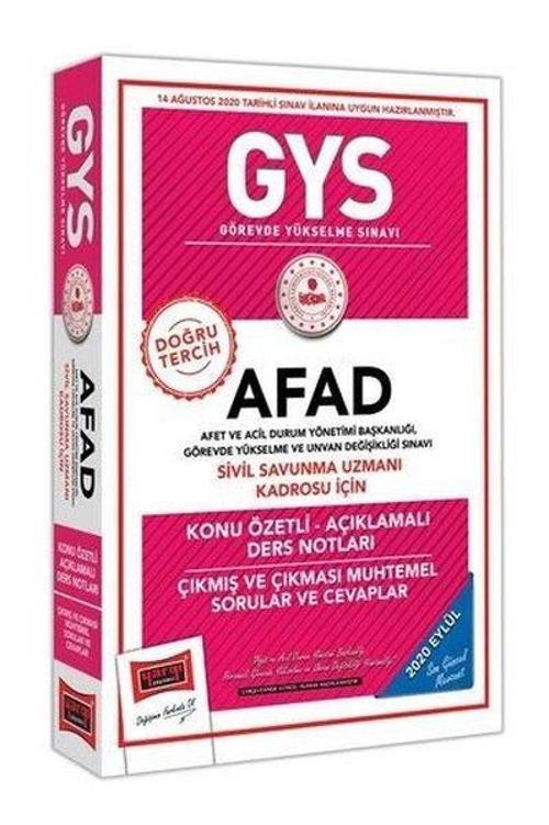 GYS AFAD Sivil Savunma Uzmanı Kadrosu İçin Konu Özetli Çıkmış ve Çıkması Muhtemel Sorular