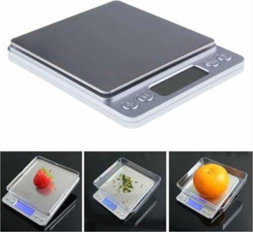 500Gr Kapasite 0.01 Hassasiyet Digital Lcd Elektronik Cep Terazisi Baskül Tartı