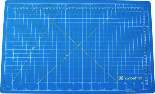 A1 Büyük Boy Mavi Çift Taraflı Kesim Tablası Cutting Mat 60X90Cm