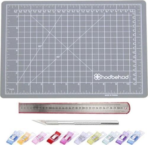 A4 Gri Renk Çift Taraflı Hobi Kesim Matı Tablası Set