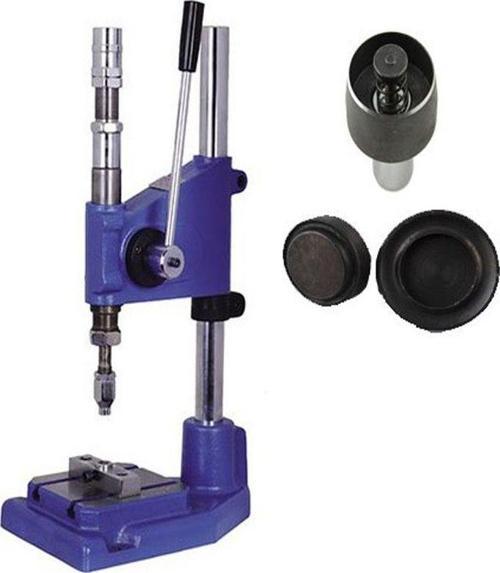 Büyük Boy El Presi Perde Büyük Kuş Gözü 4Cm Halka Çakma Makinesı
