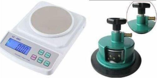 Elektronik Hassas Kumaş Gramaj Terazisi + Kesici