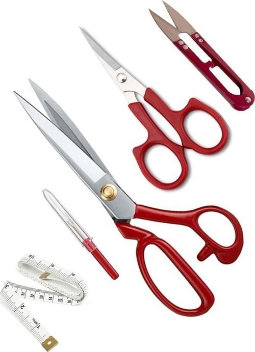 11'' Numara Somunlu Kumaş Kesim Makası Set