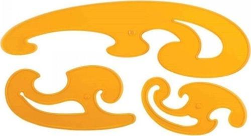 Pistole Modelist Cetvel Takımı 3 Parça / 028