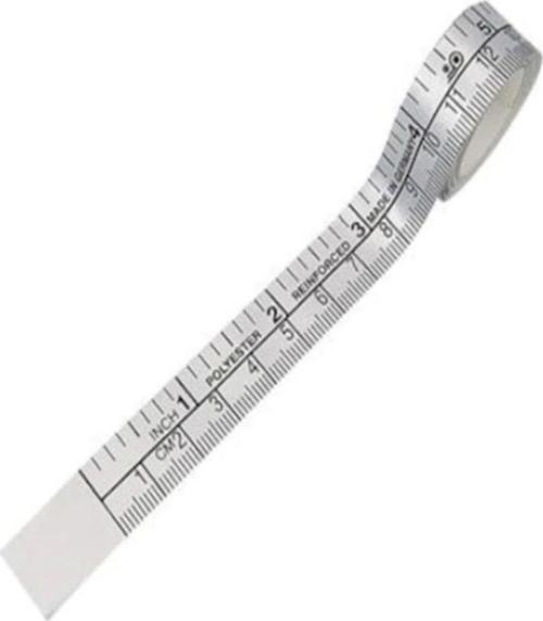 Makina Tabla Masa Sehpa Üstü Yapışkanlı Mezura 1 Metre 10 Ad