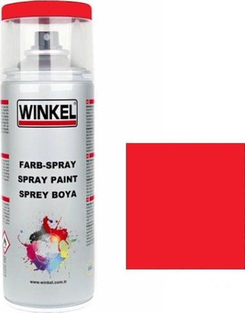 Floresan Kırmızı Fosforlu Sprey Boya 400 Ml
