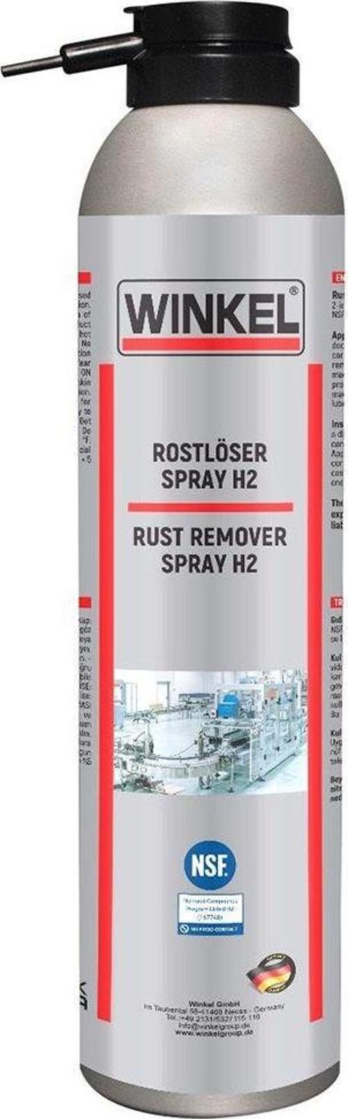 Gıda Onaylı Pas Sökücü Sprey H2 300 Ml