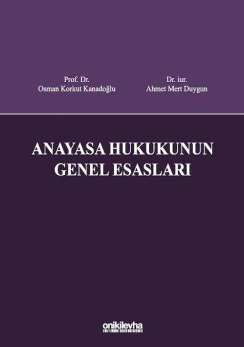 Anayasa Hukukunun Genel Esasları
