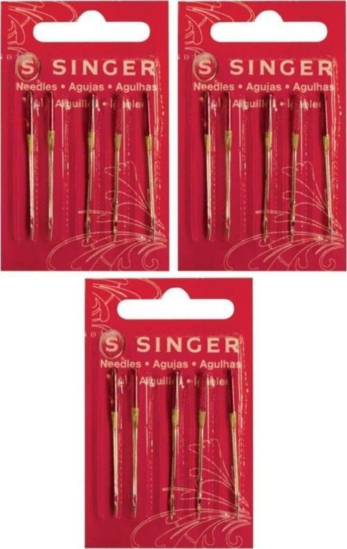 Sınger Dikiş Makine Iğnesi - 2045 - 09 Jarse Iğnesi 3 Paket