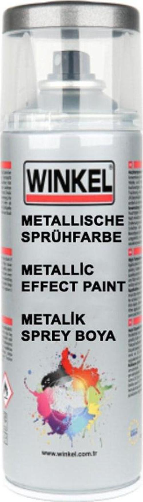Krom Efekt Metalik Sprey Boya 400  Ml