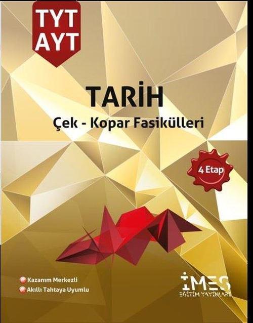 TYT - AYT Tarih Çek - Kopar Fasikülleri 4 Etap