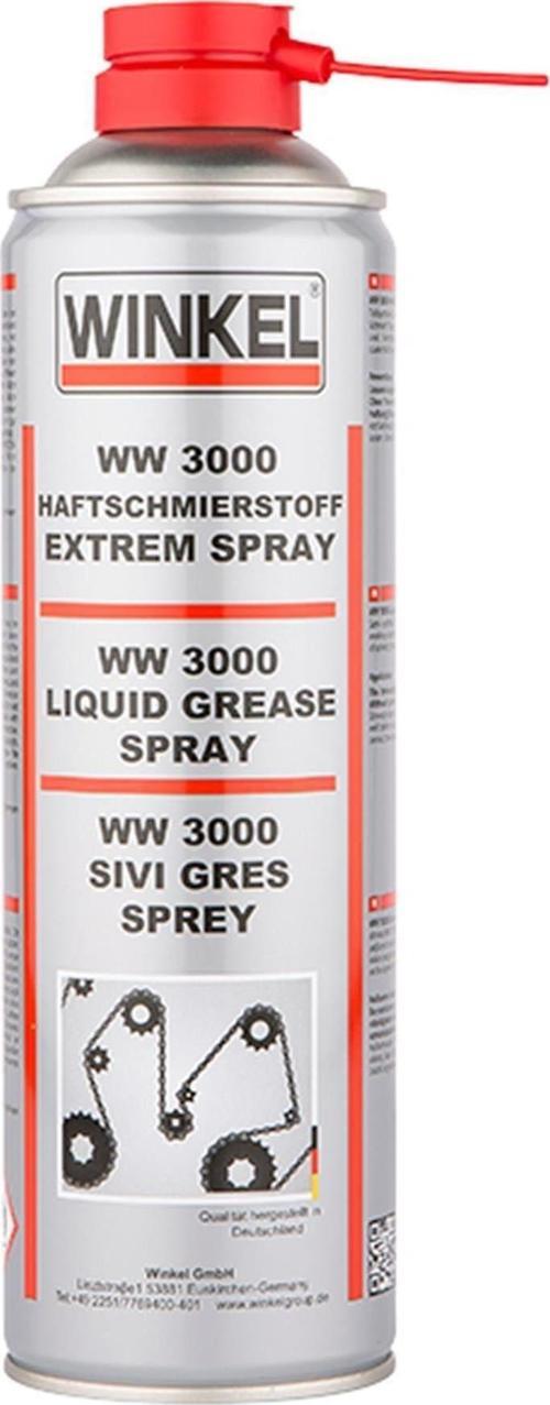 160114 Ww 3000 Sıvı Gres Spreyi 400 Ml.