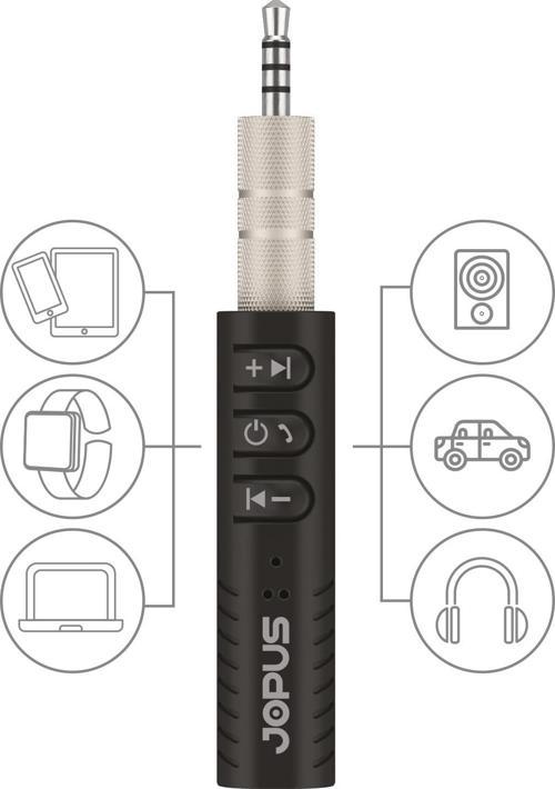 JO-BTAUX01 Bluetoothlu Araç Kiti Siyah