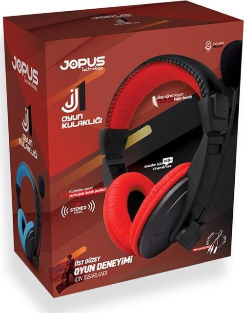 Game-J1 Universal Mikrofonlu Kulaklık Siyah