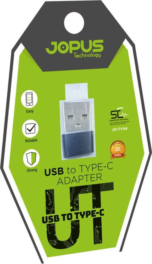 Usb To Type C Adapter Şarj Çevirici Aparat JO-TY04