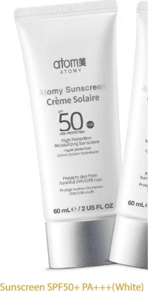 Sunscreen Spf50+ Pa+++ (Beyaz) Güneş Koruyucu Krem 60Ml