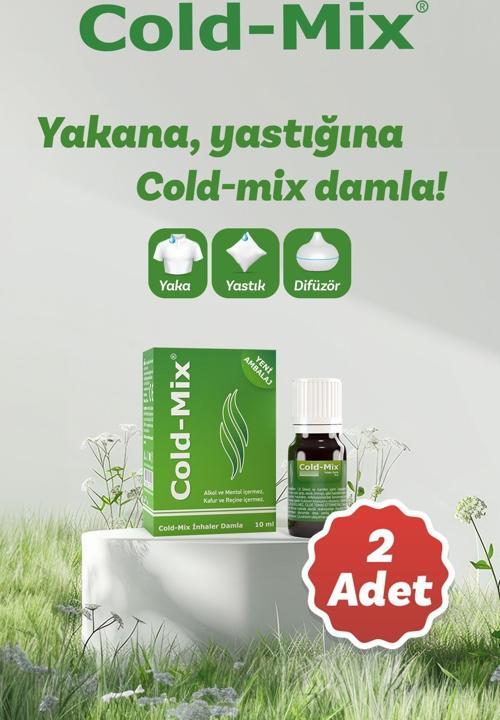 Cold Mix Inhaler Damla 10 Ml X 2 Adet