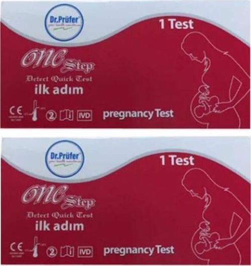 Hızlı Gebelik Testi Kaset Test X 2 Adet (Hamilelik Testi)