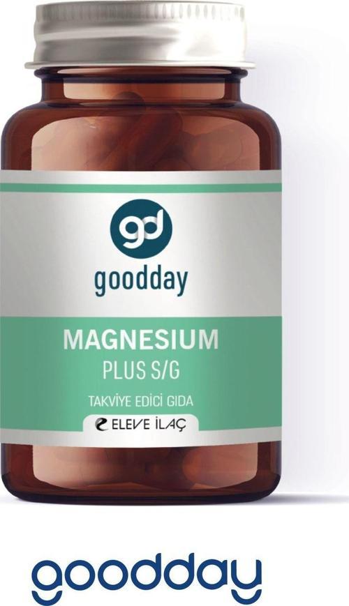 Magnesıum S/G Bisglisinat Sitrat & P5P Besin Takviyesi Elementel Magnezyum 30 Kapsül
