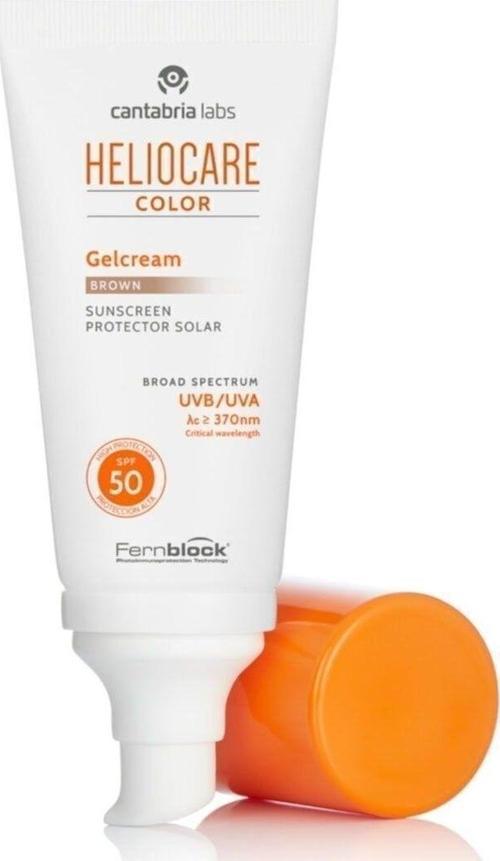 Color Spf 50 Gelcream Brown Renkli Güneş Kremi Esmer Ten 50 Ml