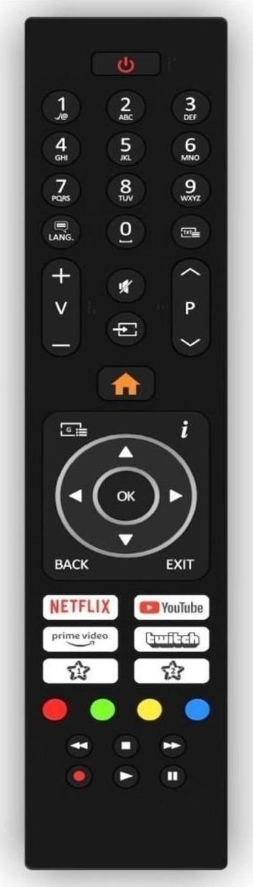Telefunken D70V950M2CW 4K Android Tv Kumanda-Mikrofonsuz