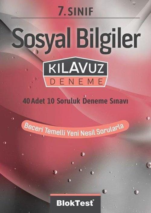 7.Sınıf  Sosyal Bilgiler Kılavuz Deneme
