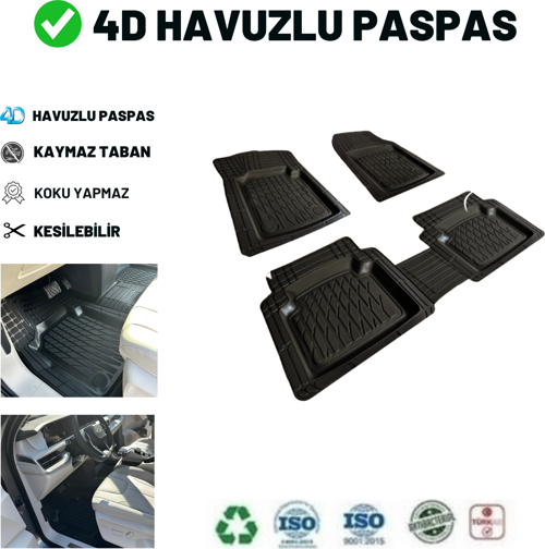 Chevrolet Cruze HB 2015 4D YENİ NESİL HAVUZLU PASPAS SİYAH GOLD