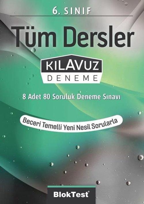 6.Sınıf  Tüm Dersler Kılavuz Deneme