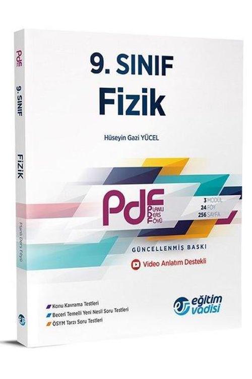 9.Sınıf Fizik  Pdf Planlı Ders Föyü Video Anlatım Destekli