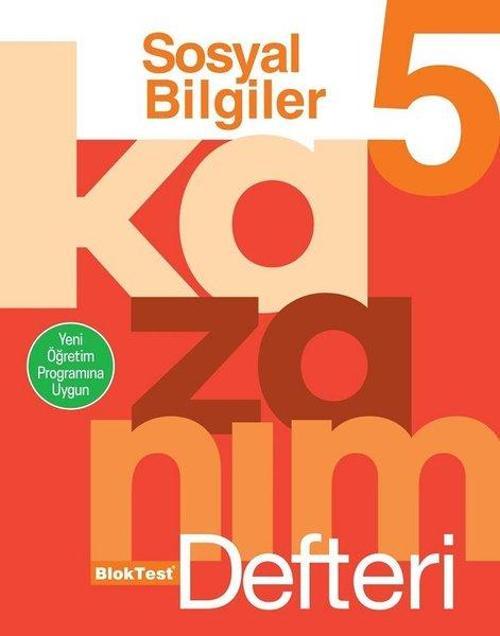 5.Sınıf  Sosyal Bilimler Kazanım Defteri