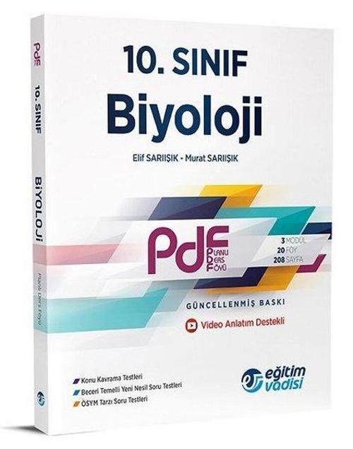 10.Sınıf Biyoloji  Pdf Planlı Ders Föyü Video Anlatım Destekli