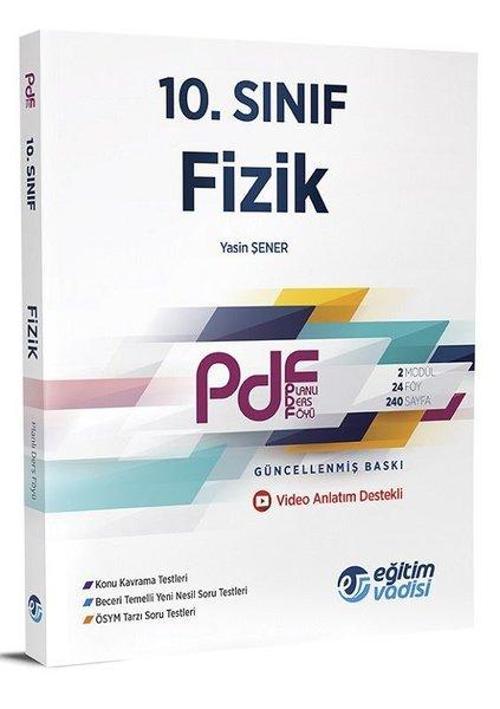 10.Sınıf Fizik  Pdf Planlı Ders Föyü Video Anlatım Destekli