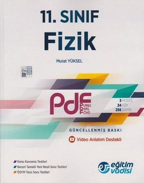 11.Sınıf Fizik  Pdf Planlı Ders Föyü Video Anlatım Destekli