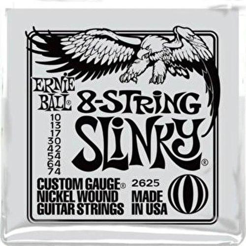 P02625 Slinky Electric Nickel Wound 8 Telli 0.10 - 0.74 Elektro Gitar Teli