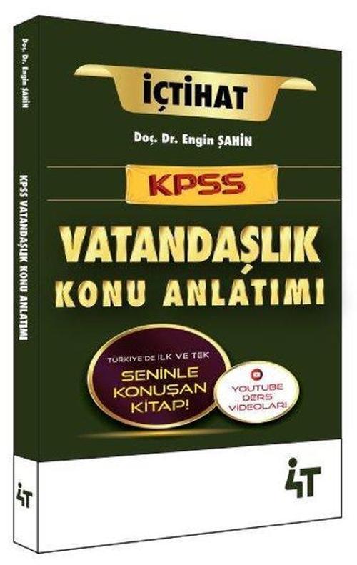 İçtihat KPSS Vatandaşlık Konu Anlatımı