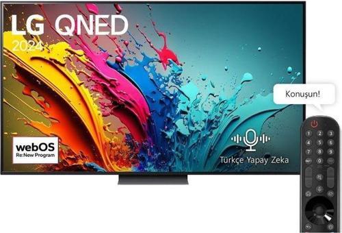75QNED86T6A 75" 189 Ekran 4k Ultra HD QNED Televizyon
