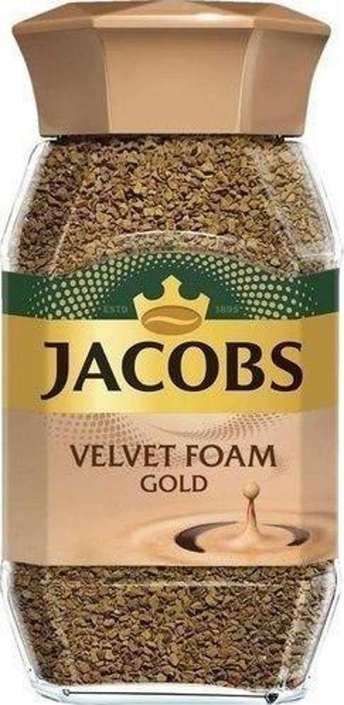 Velvet Foam Gold Kavanoz Kahve 100 Gr. (6'lı)