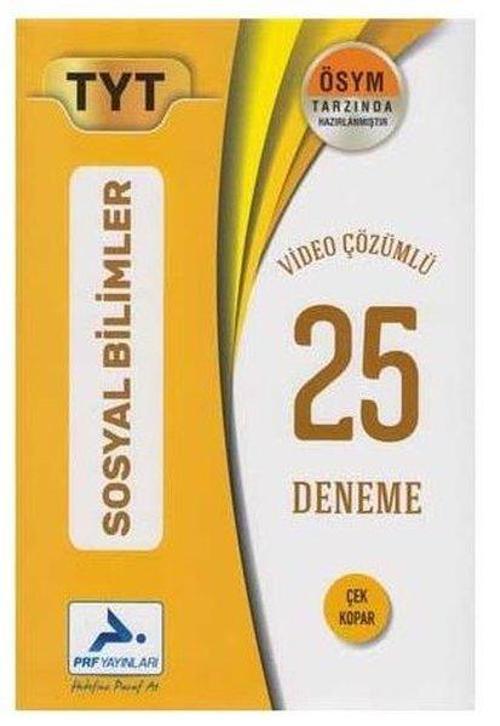 TYT Sosyal Bilimler Video Çözümlü 25 Deneme