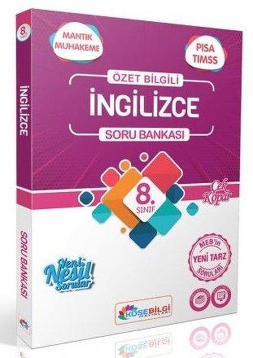 8. Sınıf İngilizce Özet Bilgili Soru Bankası 