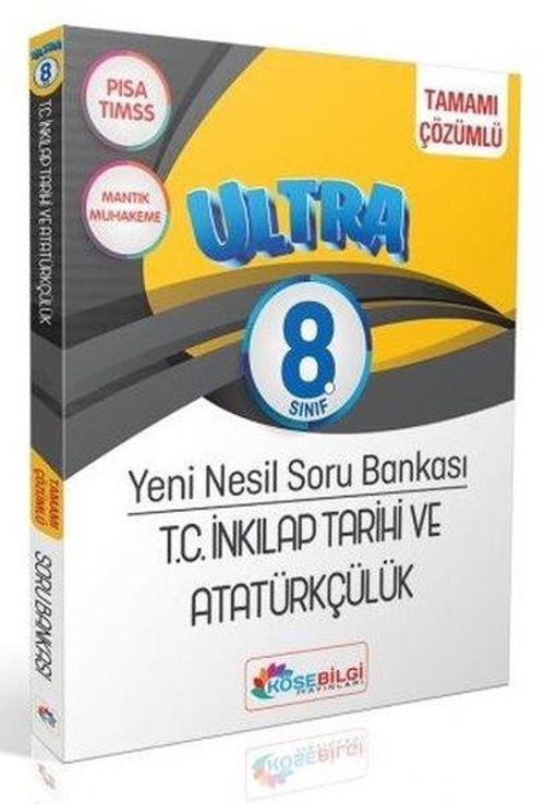8. Sınıf T.C. İnkılap Tarihi ve Atatürkçülük Ultra Çözümlü Soru Bankası
