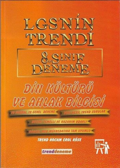 8. Sınıf LGS Din Kültürü ve Ahlak bilgisi LGSnin Trendi 10 Deneme